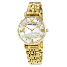 Emporio Armani Classic Mother of Pearl Dial Ladies Watch AR1907