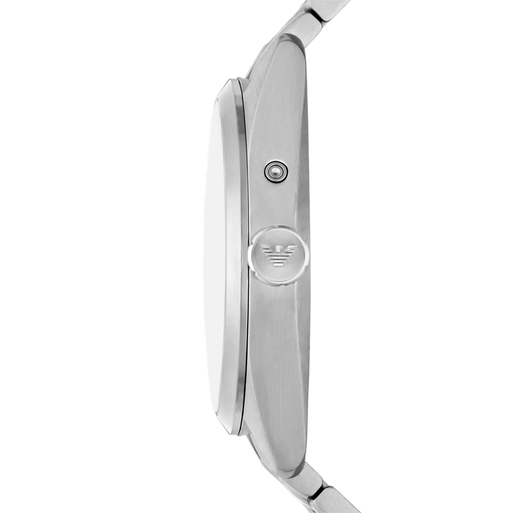Emporio Armani - Three-Hand Moonphase Stainless Steel Watch - AR11553 - 787763