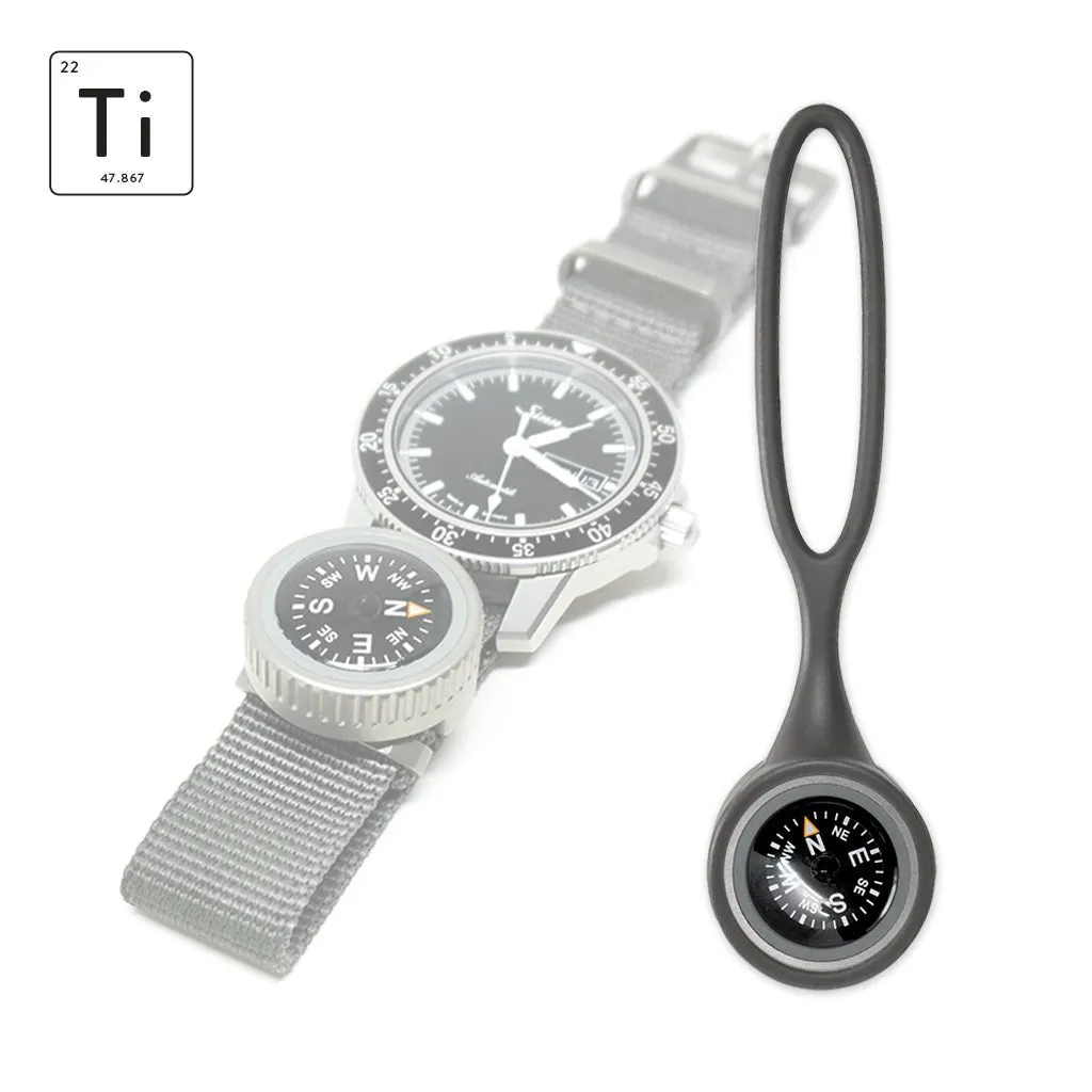 Expedition Watch Band Compass Kit Ti - Gray