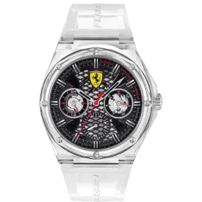 Ferrari 0830789 Aspire Clear Strap Men Watches