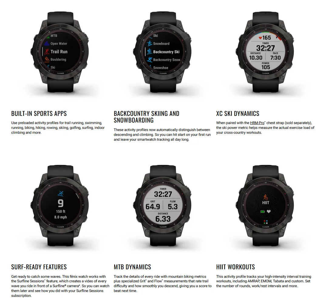 Garmin Fēnix® 7 Sapphire Solar