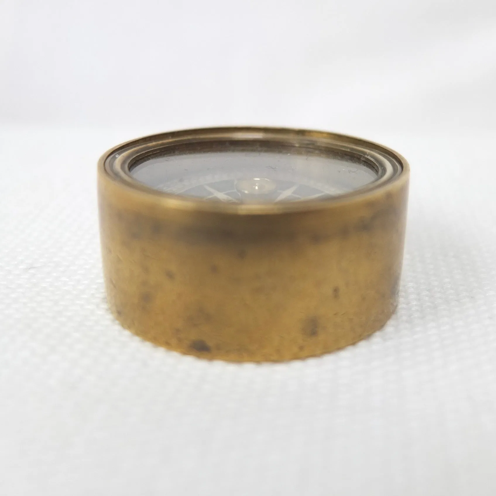Georgian Brass Box Pocket Compass c.1835