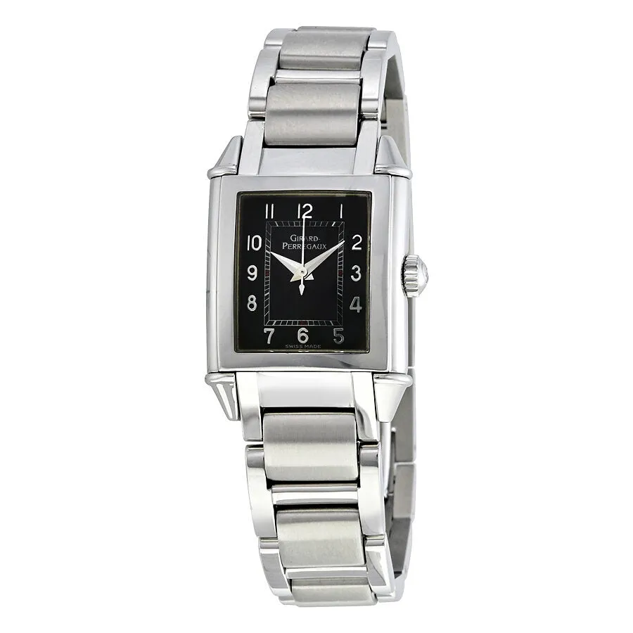 Girard Perregaux Vintage Black Dial Ladies Watch 1945 25900-0-11-615
