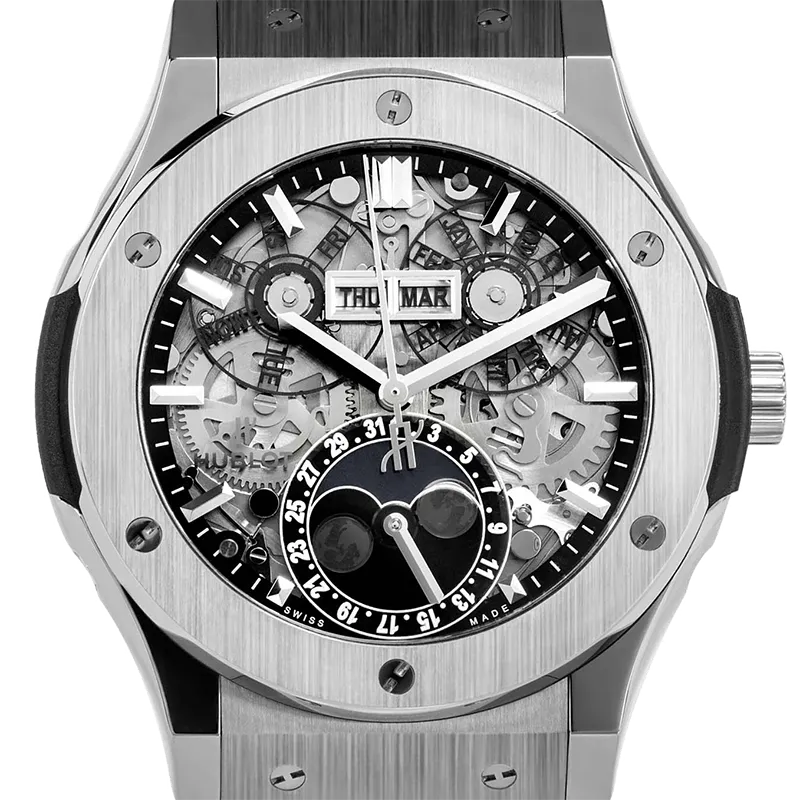 Hublot Aerofusion Moonphase Titanium 45mm 517.NX.0170.LR