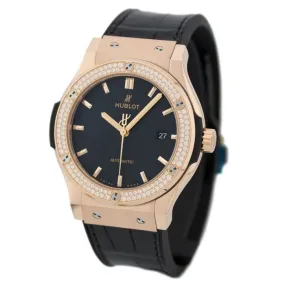 Hublot Classic Fusion Mat Black Dial Automatic Men's Watch 542.OX.1181.LR.1104