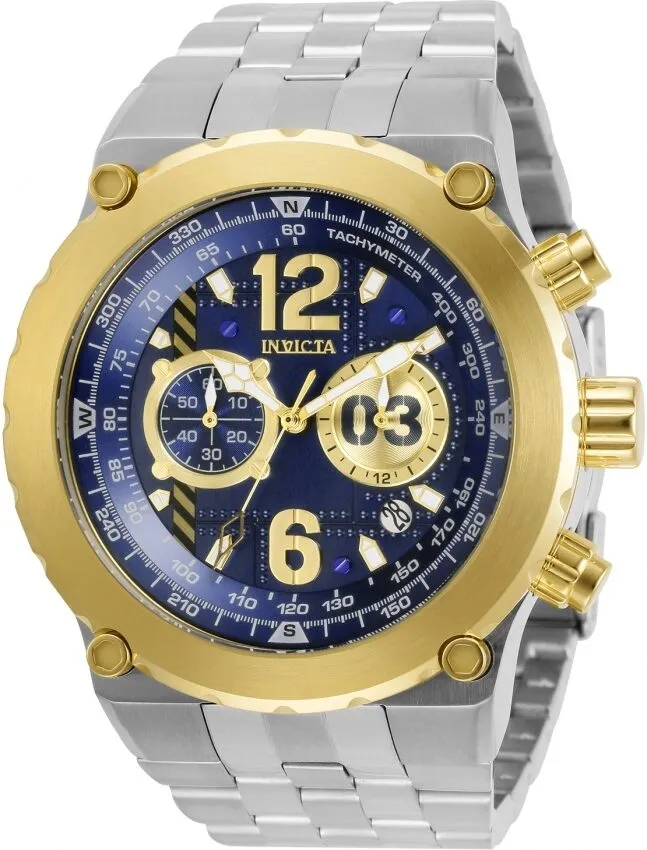 Invicta Aviator Chronograph Quartz Blue Dial Men's Watch 31594