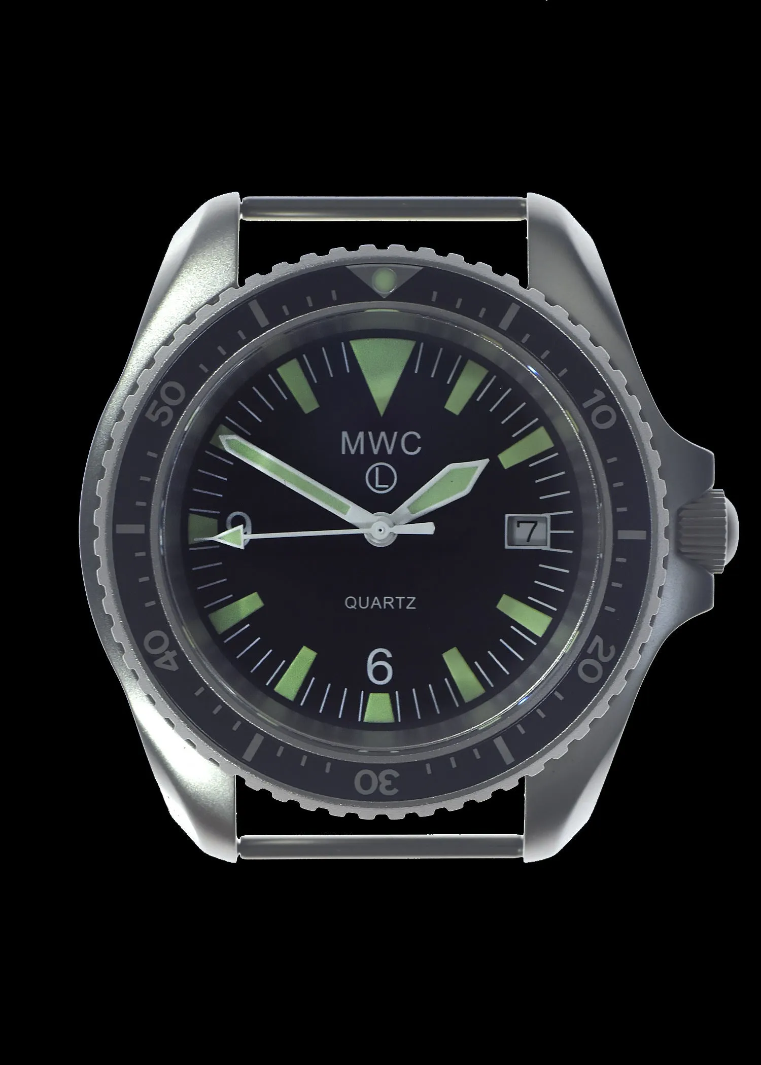 Latest MWC 2024 Pattern Quartz Military Divers Watch with Sapphire Crystal and 10 Year Battery Life - NATO STOCK NUMBER NSN 6645-99-157-3496