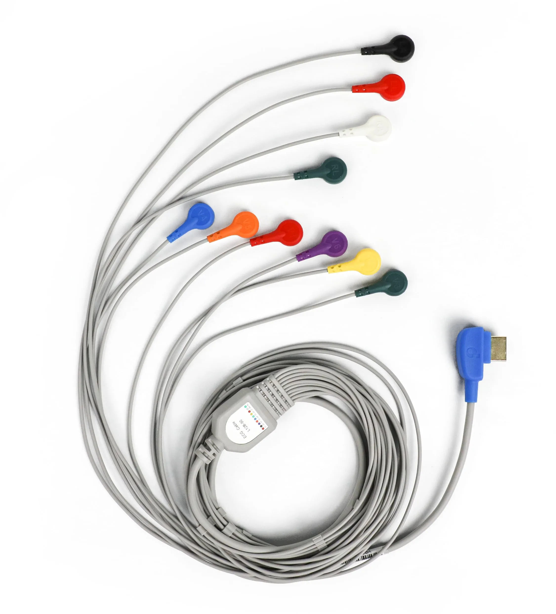 Lead Wires of 12-Lead Pocket ECG Machine