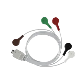 Lead Wires of Lepod Pro 7-Lead Holter Monitor