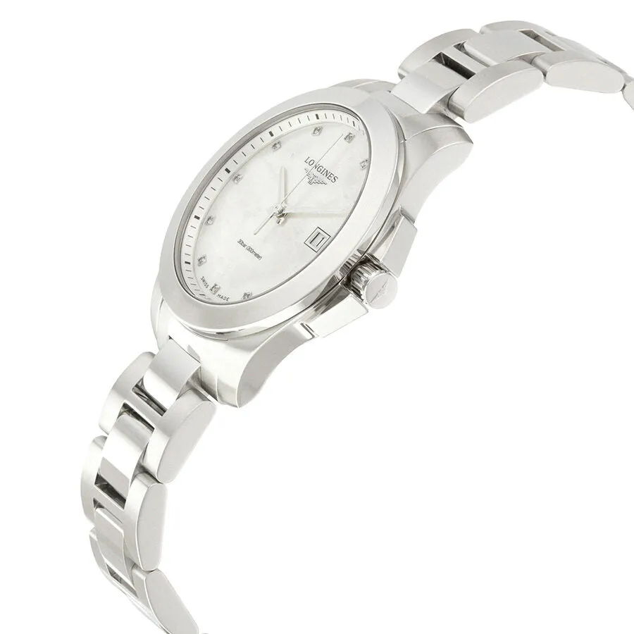 Longines Conquest Mother of Pearl Dial Ladies Watch L3.378.4.87.6