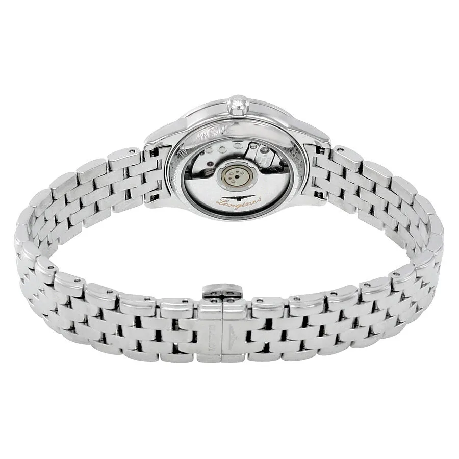 Longines Diamond Automatic Black Dial Stainless Steel Ladies Watch L4.274.4.59.6