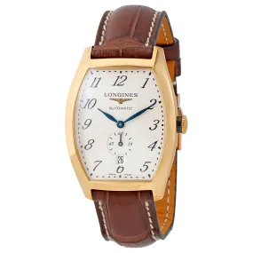 Longines Evidenza Silver Flinque Dial Automatic Men's Watch L2.642.8.73.4