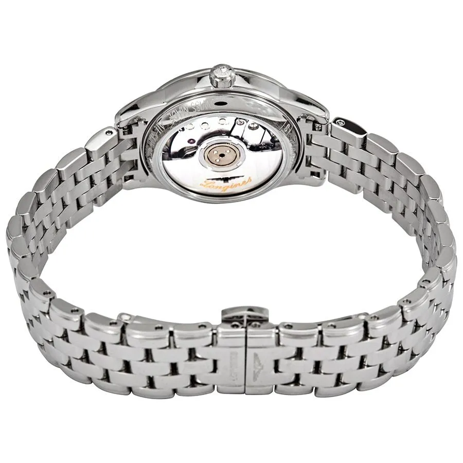 Longines Flagship White Matte Dial Automatic Ladies Watch L4.274.4.11.6