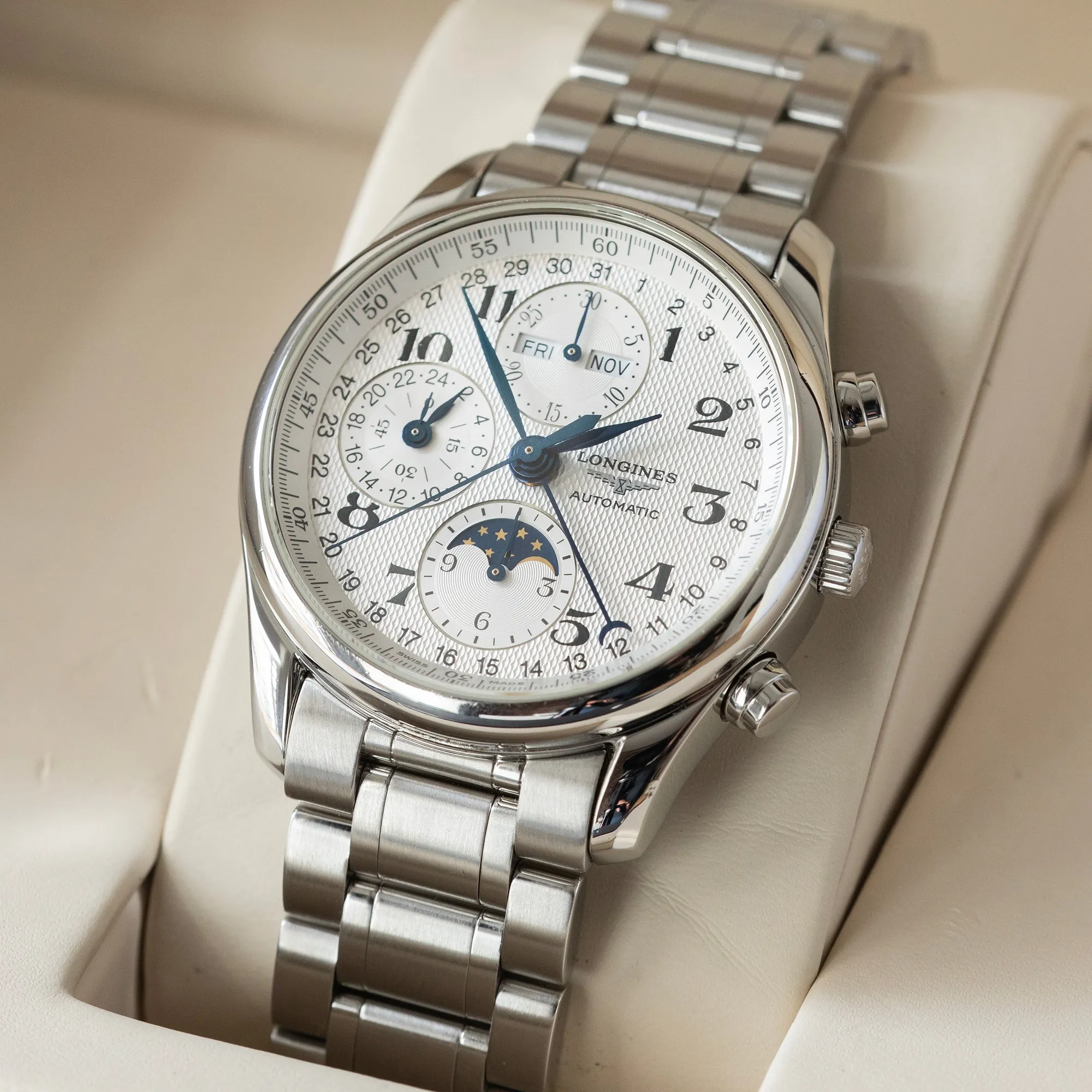 Longines - Master Collection Chrono Moonphase L2.673.4