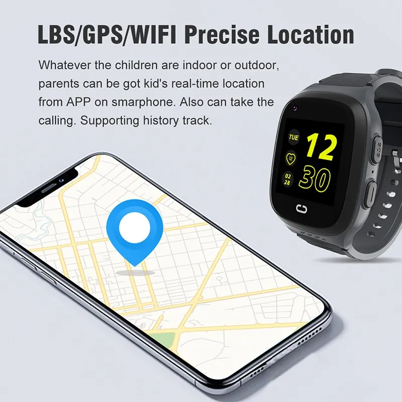 LT31 4G Kids Smart Watch WIFI GPS Tracker Baby Phone Watch SOS HD Video Call Touch Screen IP67 Waterproof children&#39;s Smartwatch