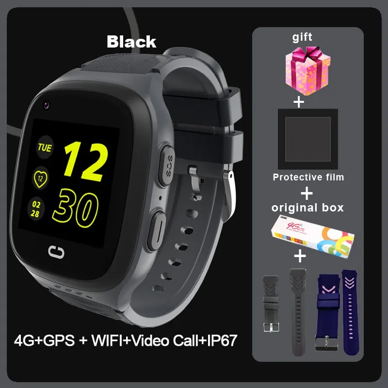 LT31 4G Kids Smart Watch WIFI GPS Tracker Baby Phone Watch SOS HD Video Call Touch Screen IP67 Waterproof children&#39;s Smartwatch