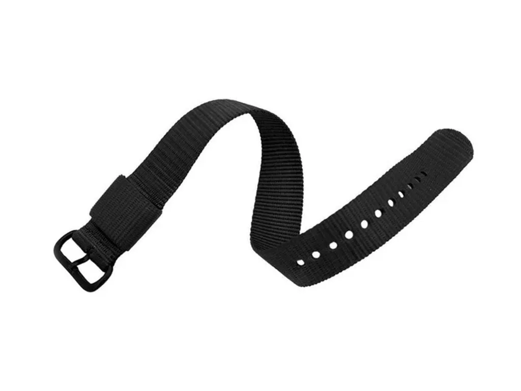 Marathon Black Ballistic Nylon Strap