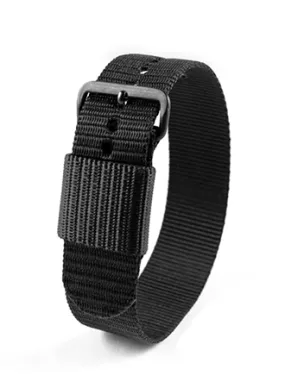 Marathon Black Ballistic Nylon Strap