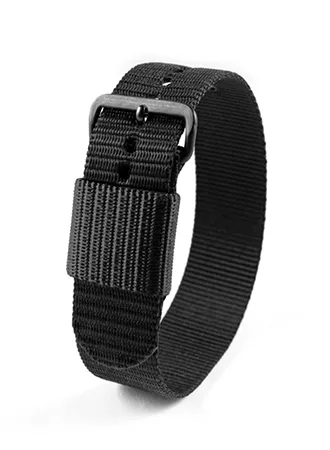 Marathon Black Ballistic Nylon Strap