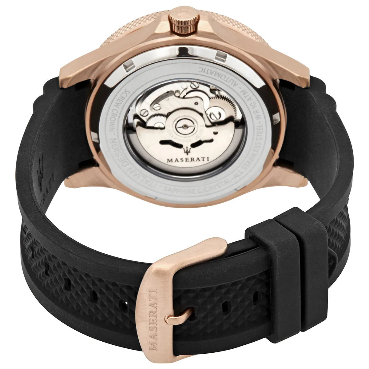 Maserati Sfida Automatic Black Dial Men's Watch R8821140001