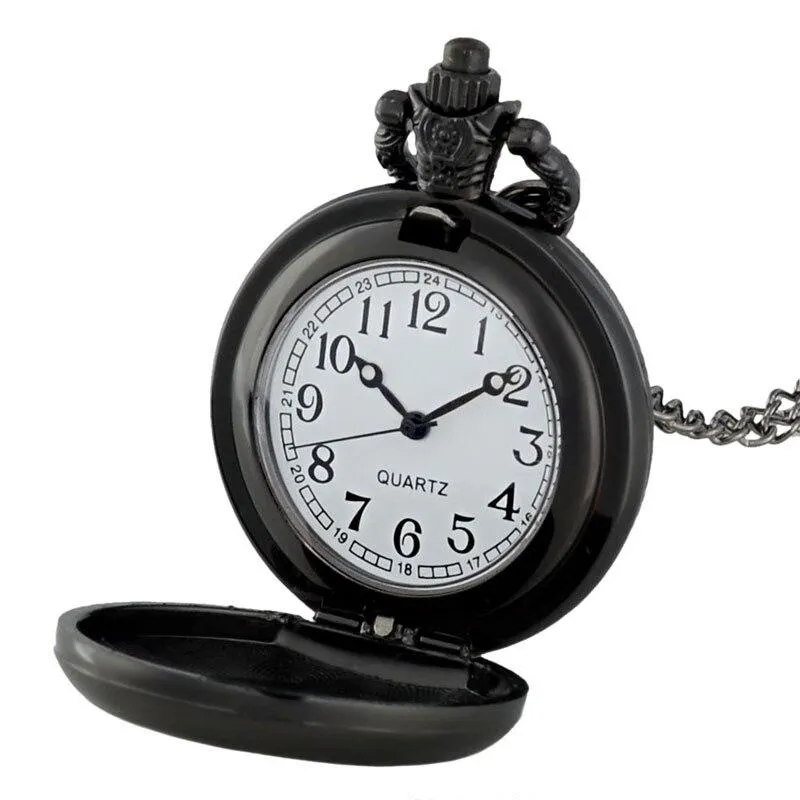 Master Mason Blue Lodge Pocket Watch - Compass & Square Sons Of Abiff