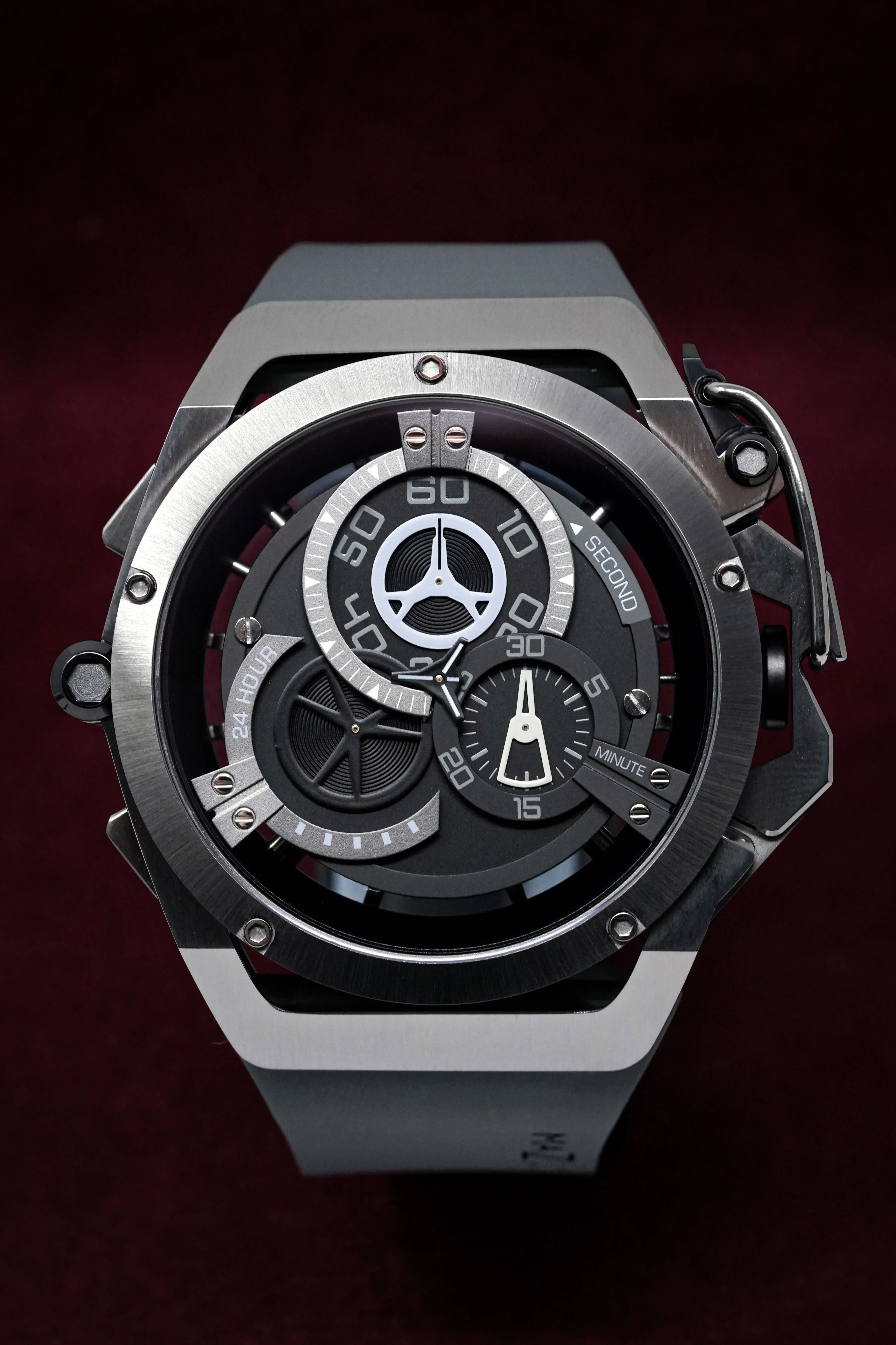 Mazzucato Reversible Watch RIM Dark Grey