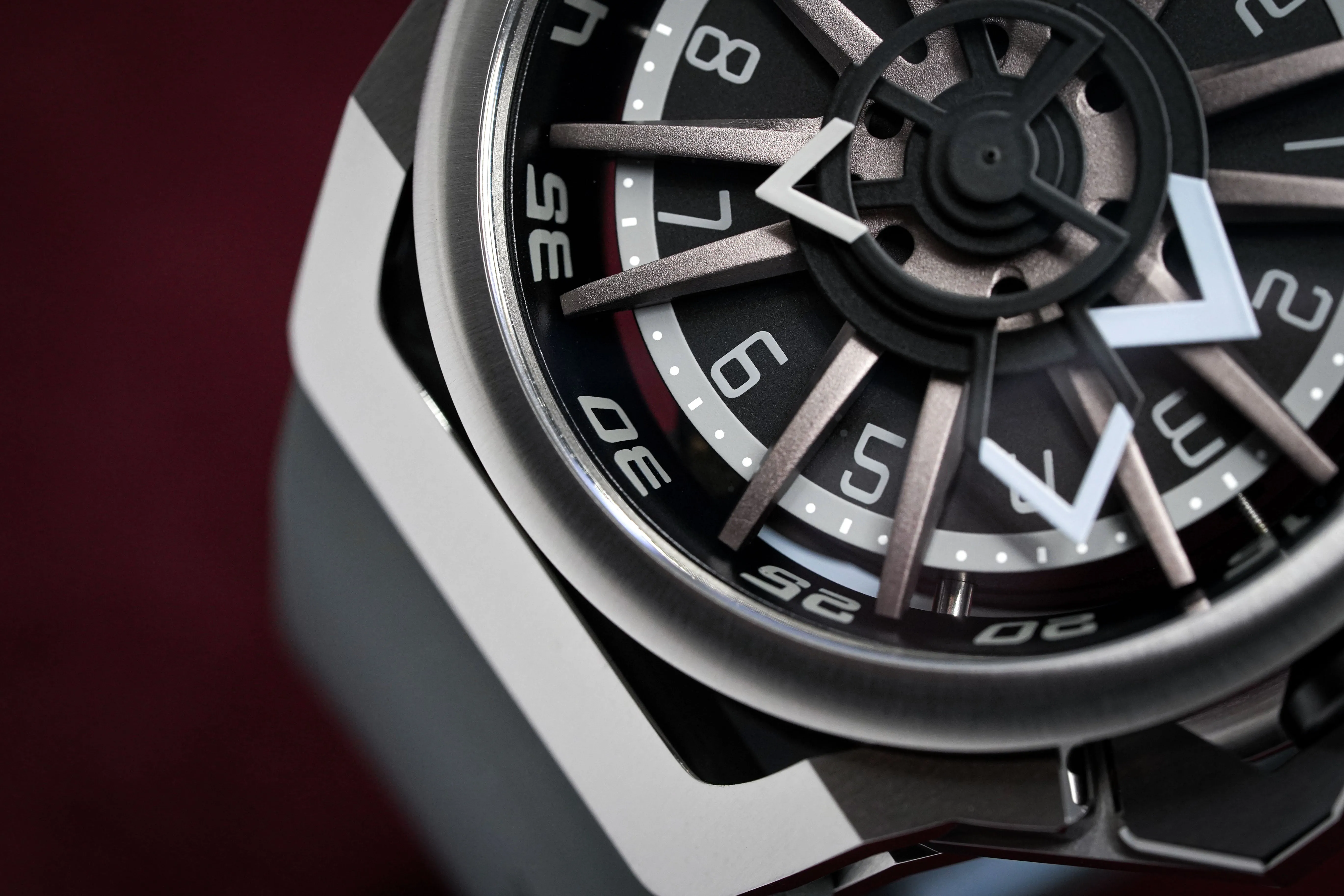 Mazzucato Reversible Watch RIM Dark Grey
