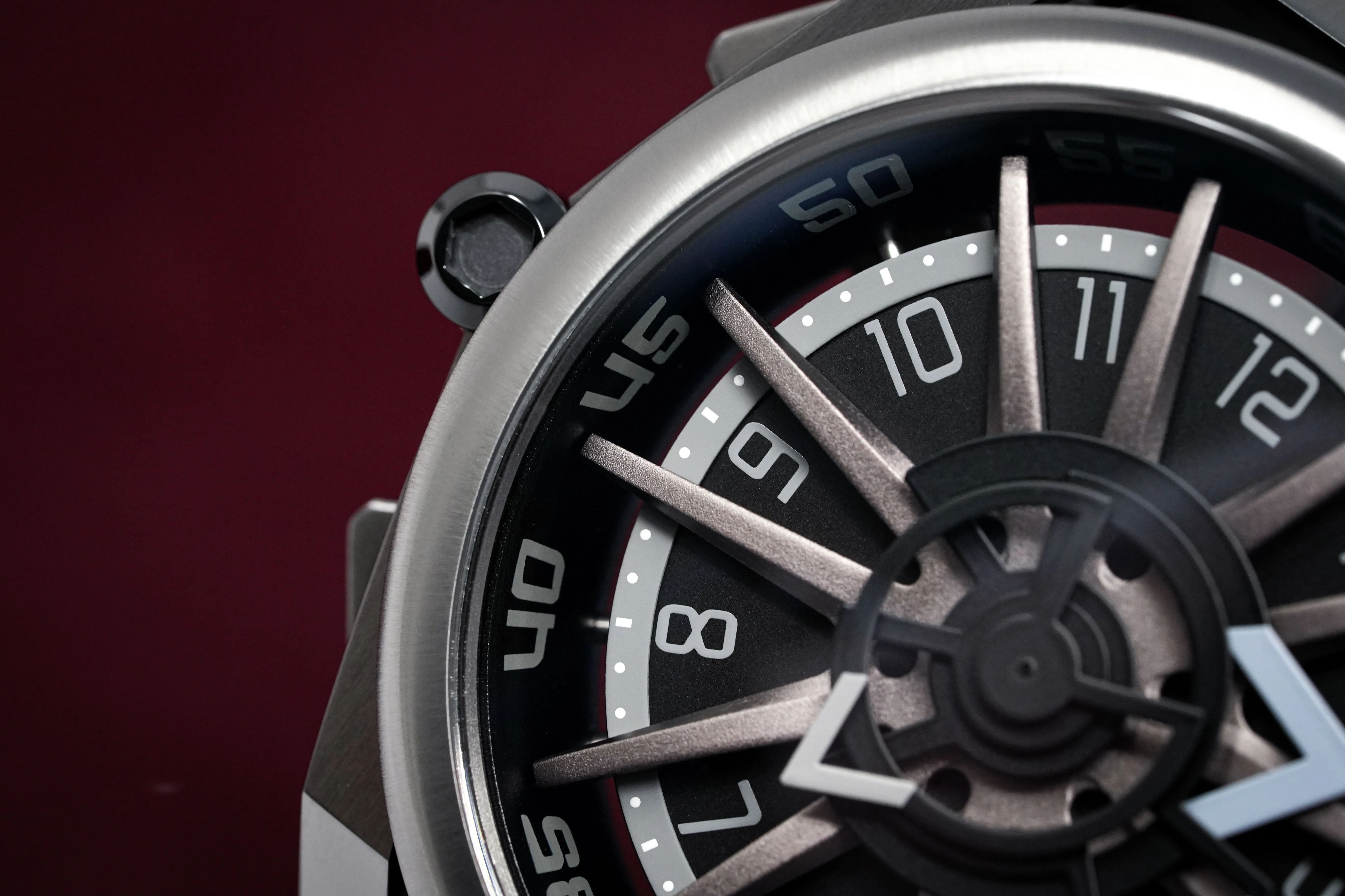 Mazzucato Reversible Watch RIM Dark Grey