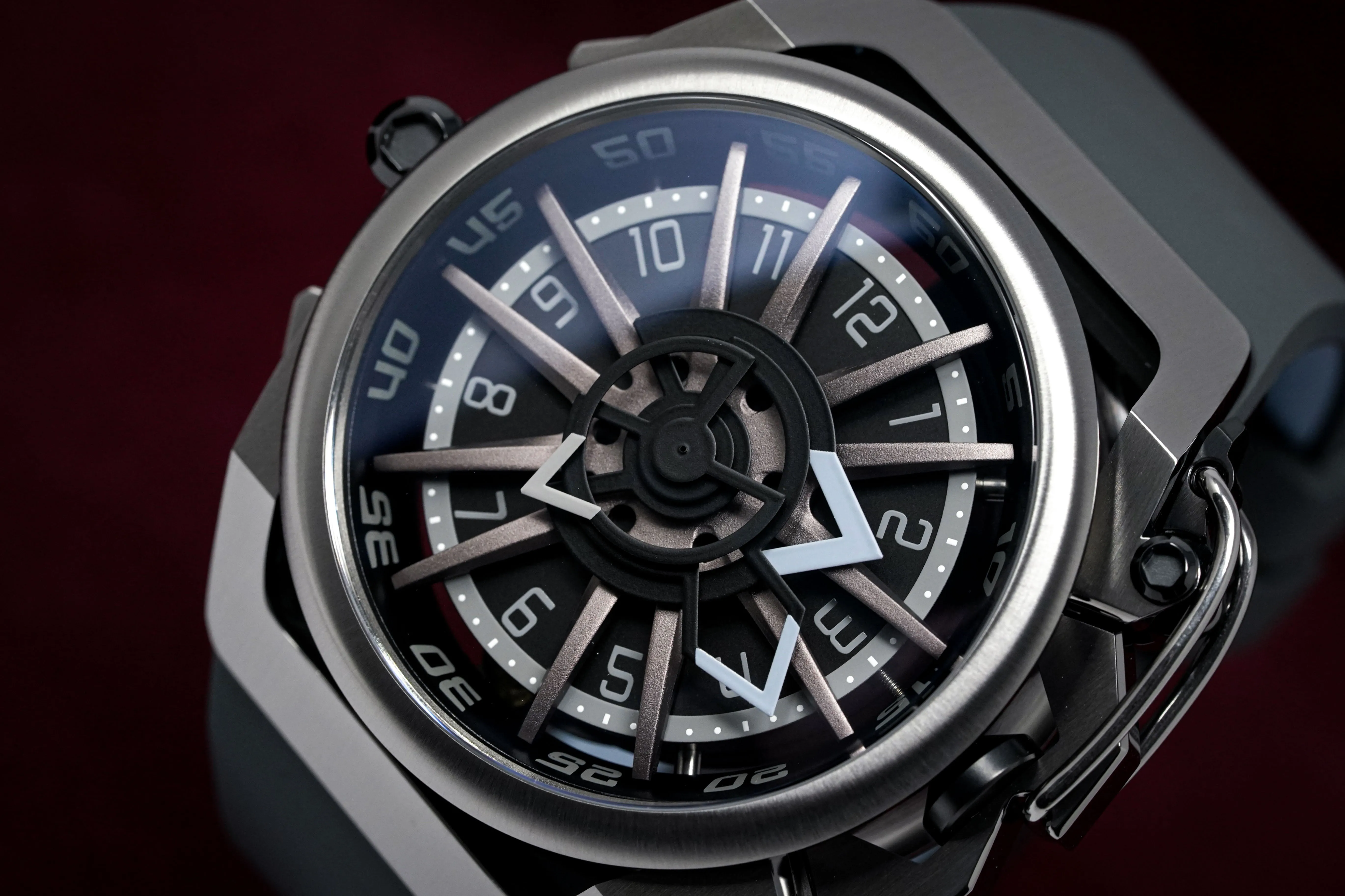 Mazzucato Reversible Watch RIM Dark Grey
