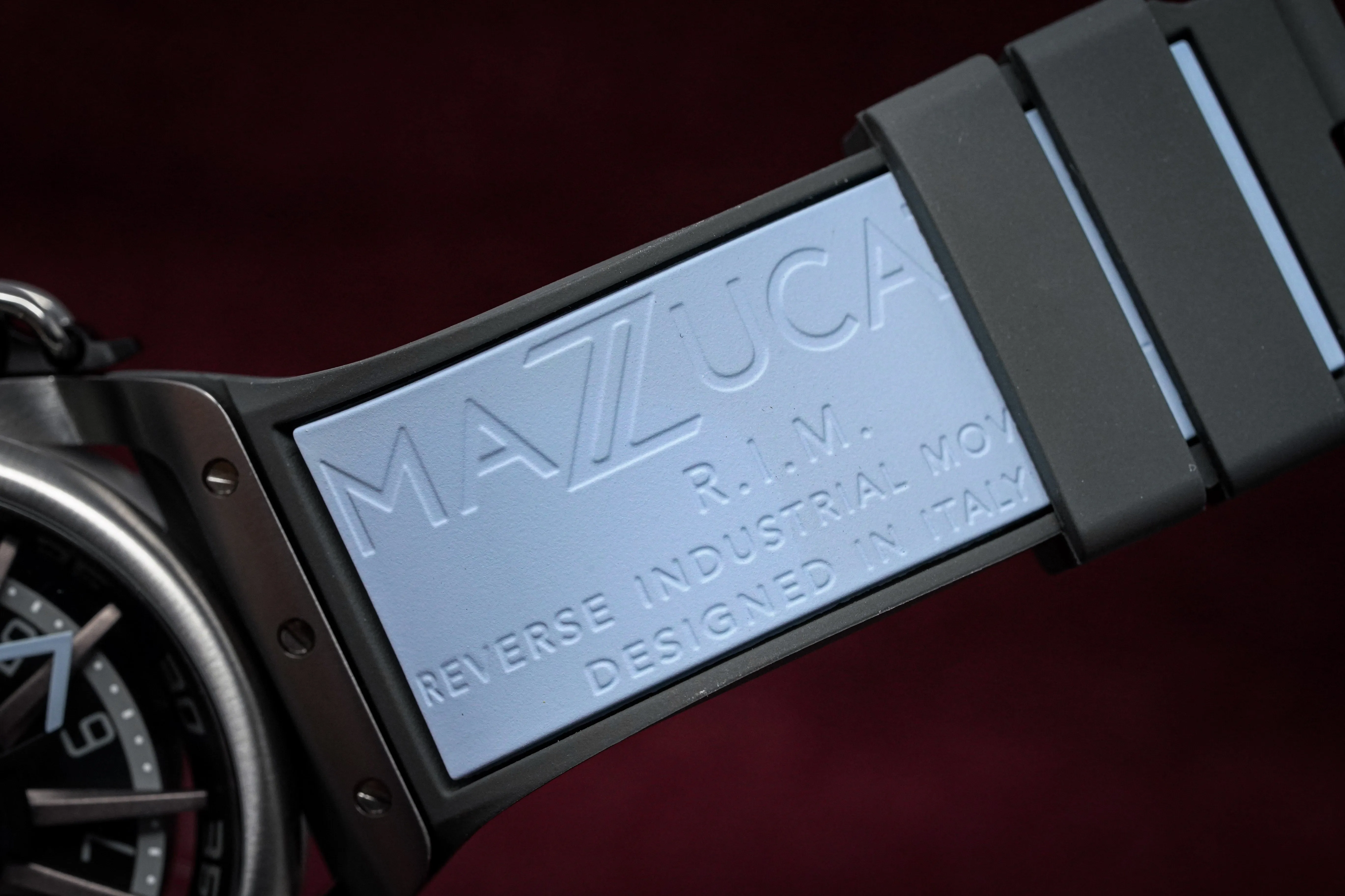 Mazzucato Reversible Watch RIM Dark Grey