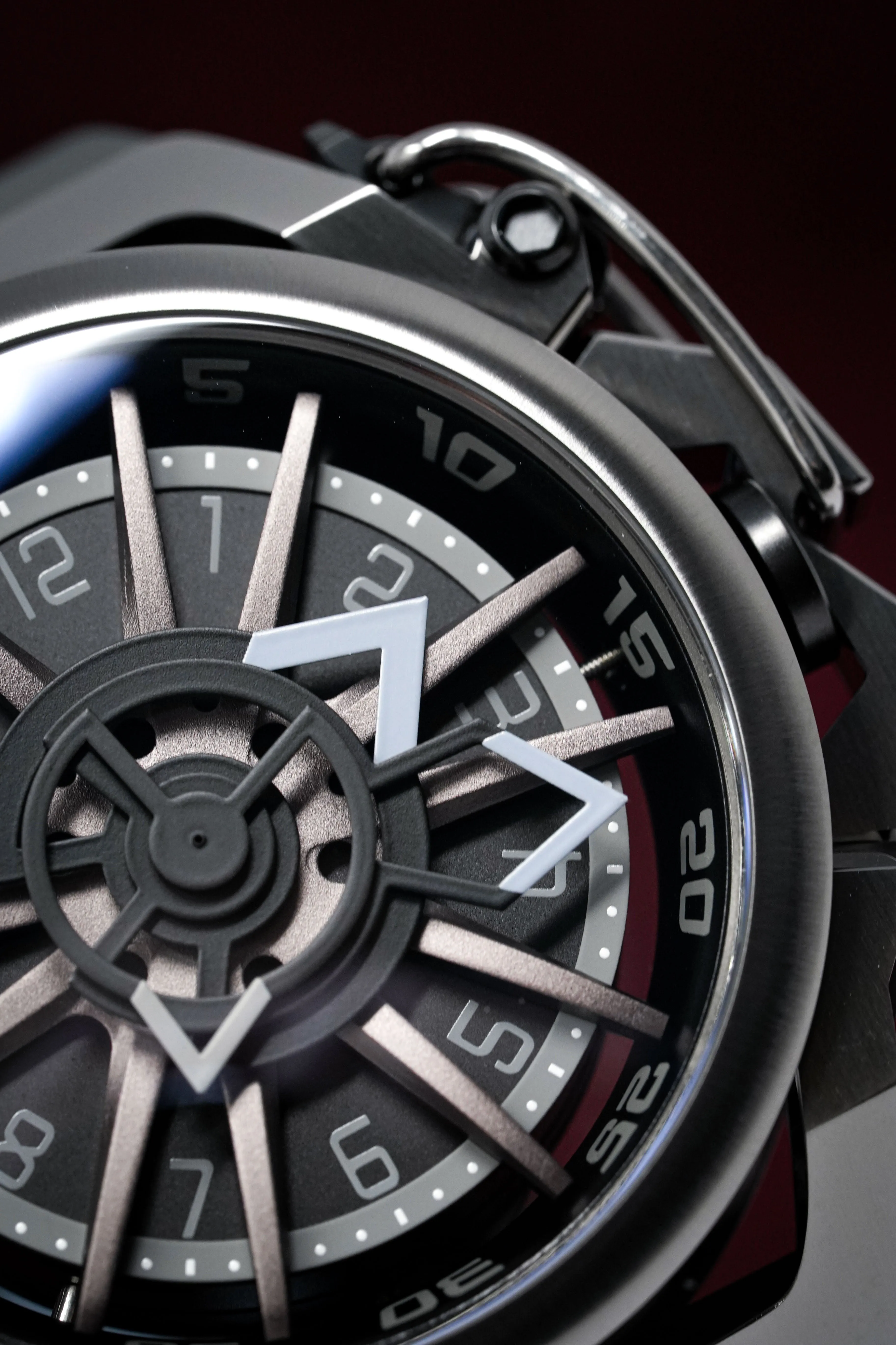 Mazzucato Reversible Watch RIM Dark Grey