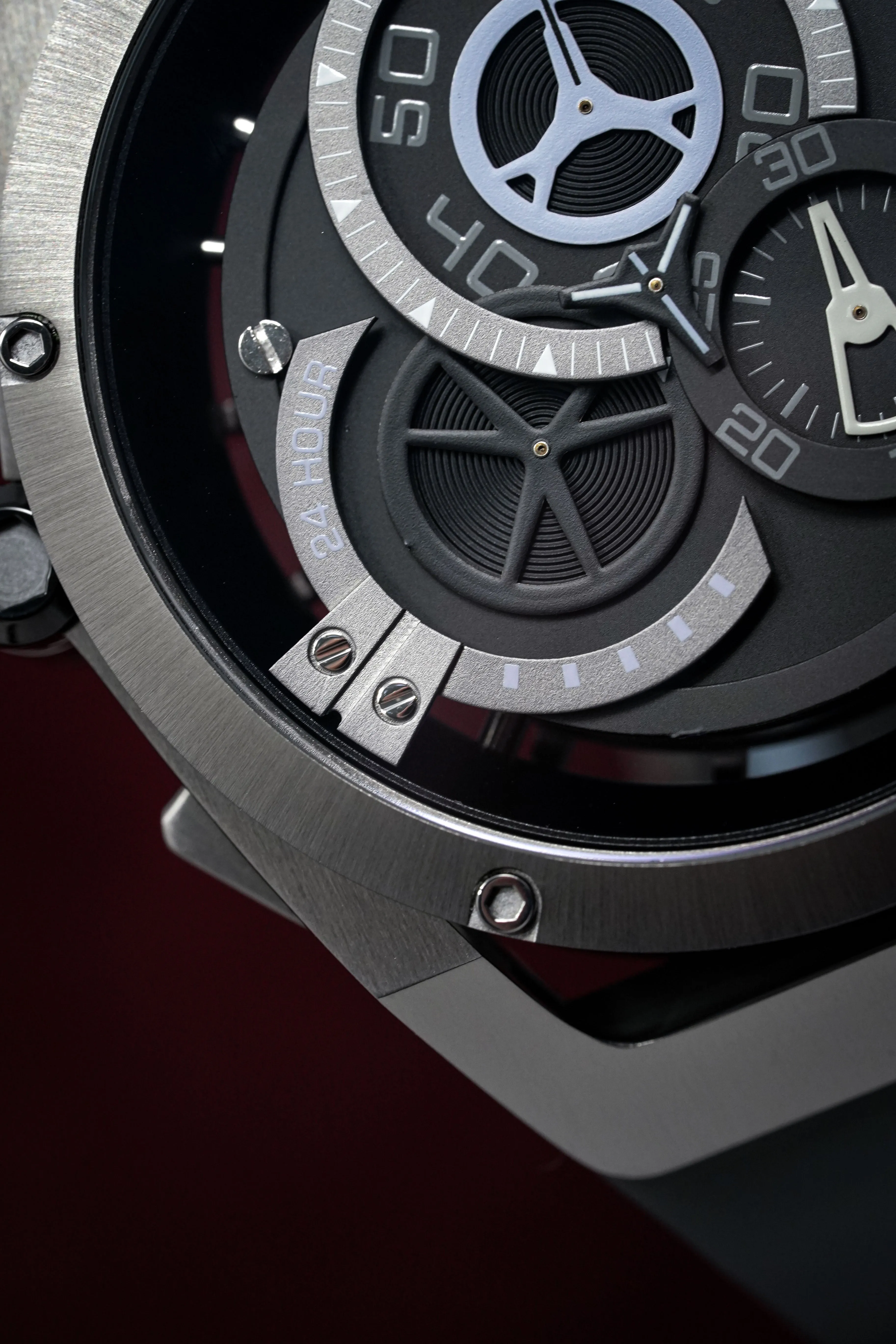 Mazzucato Reversible Watch RIM Dark Grey