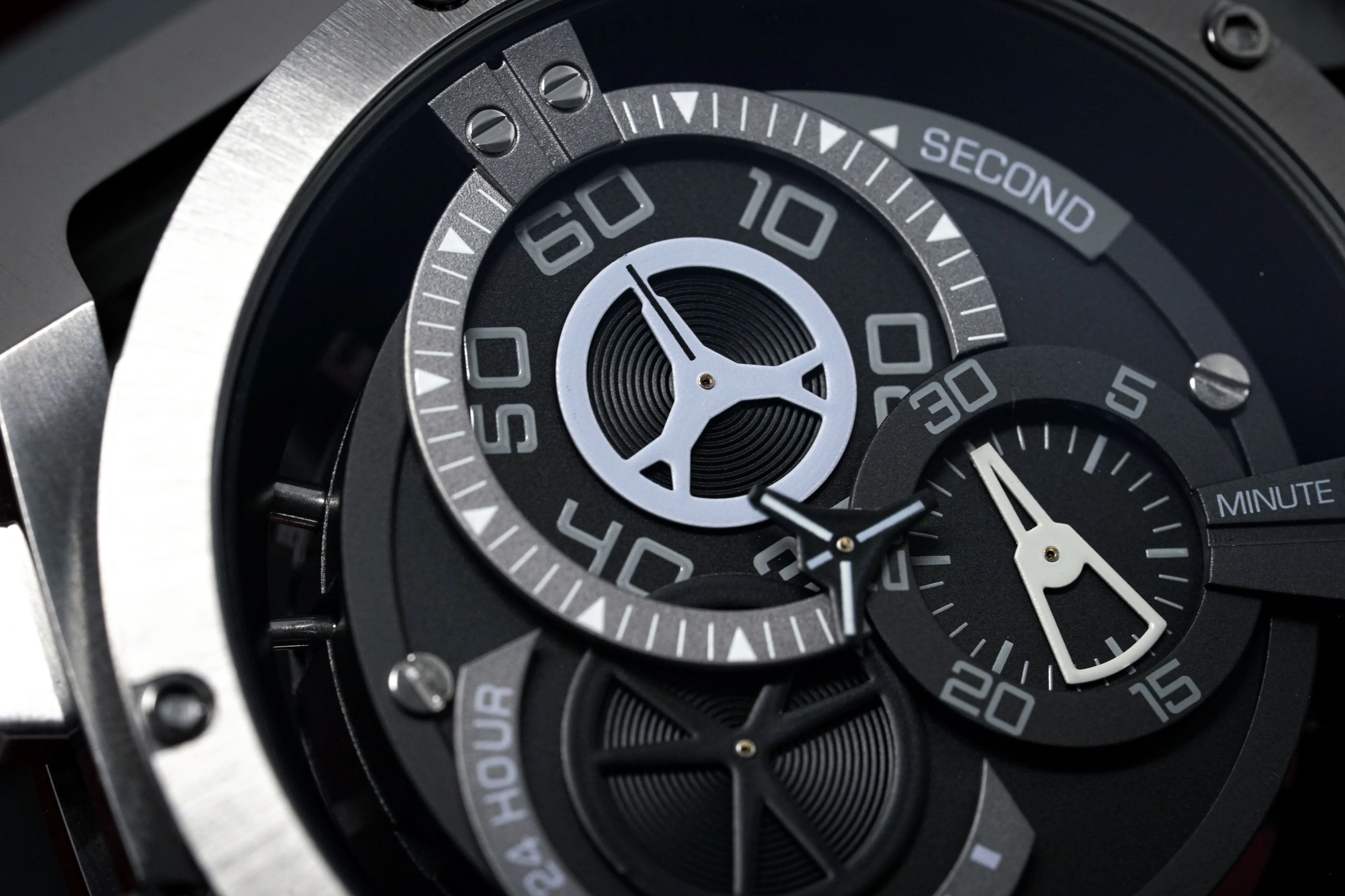 Mazzucato Reversible Watch RIM Dark Grey