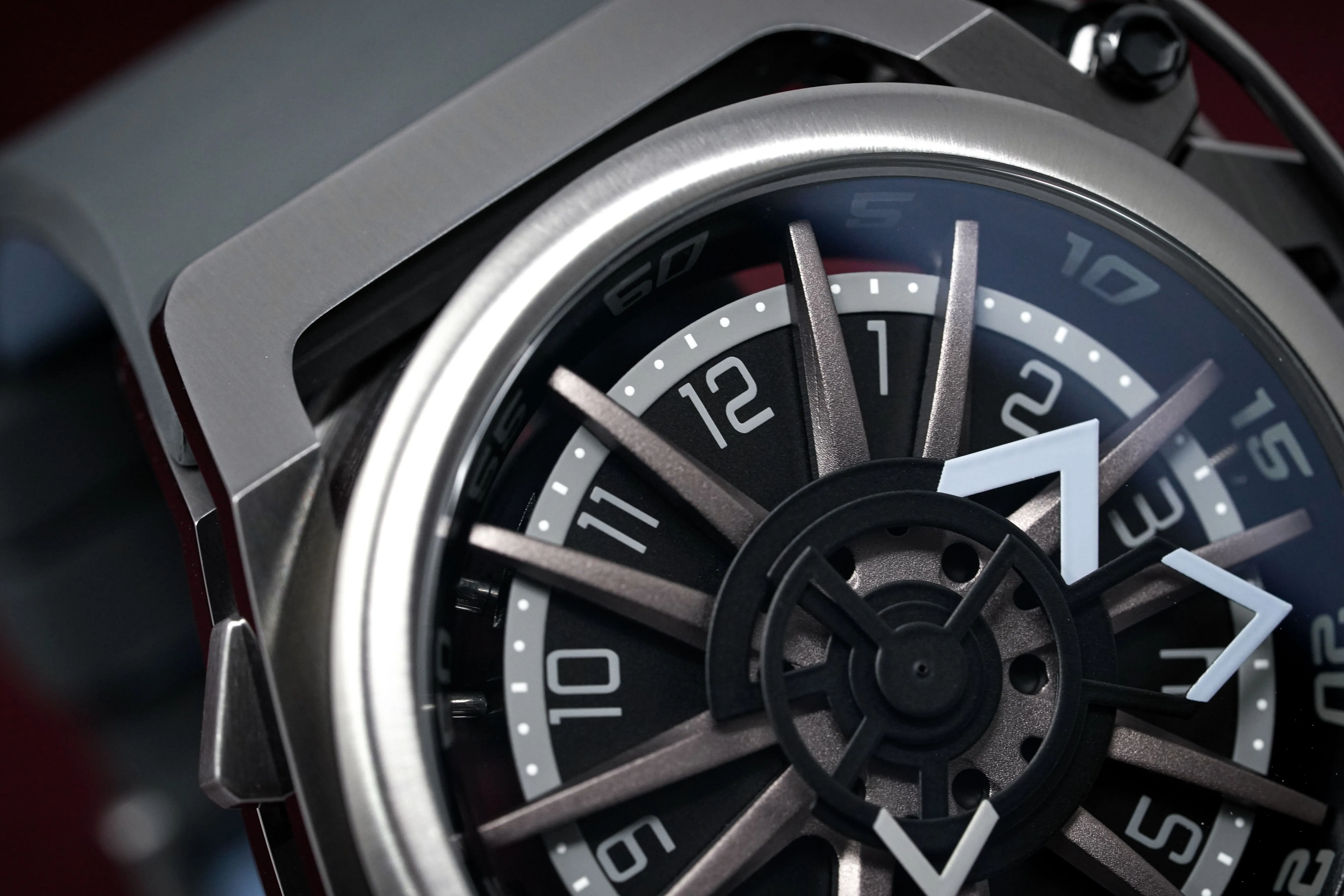 Mazzucato Reversible Watch RIM Dark Grey