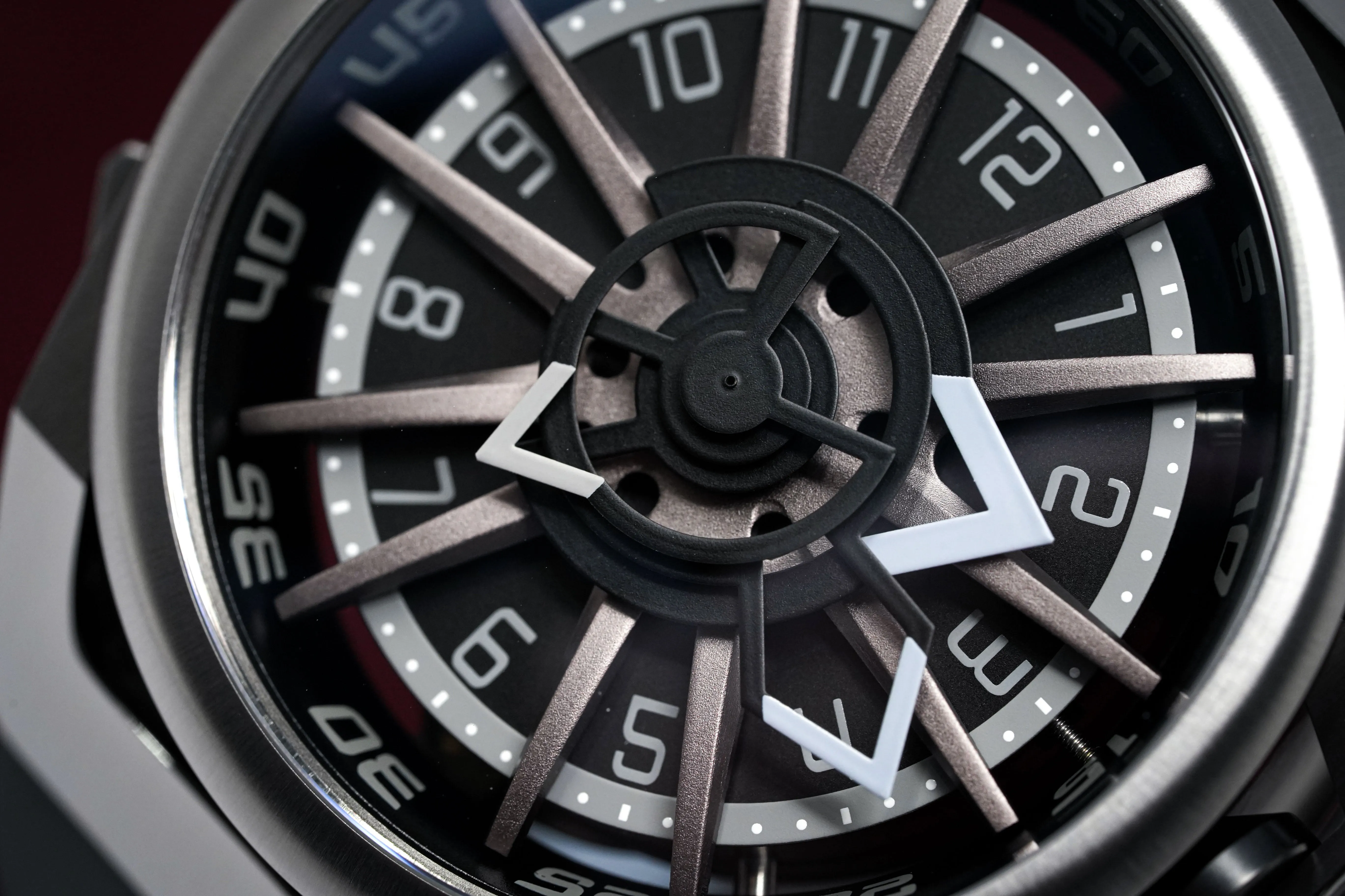 Mazzucato Reversible Watch RIM Dark Grey