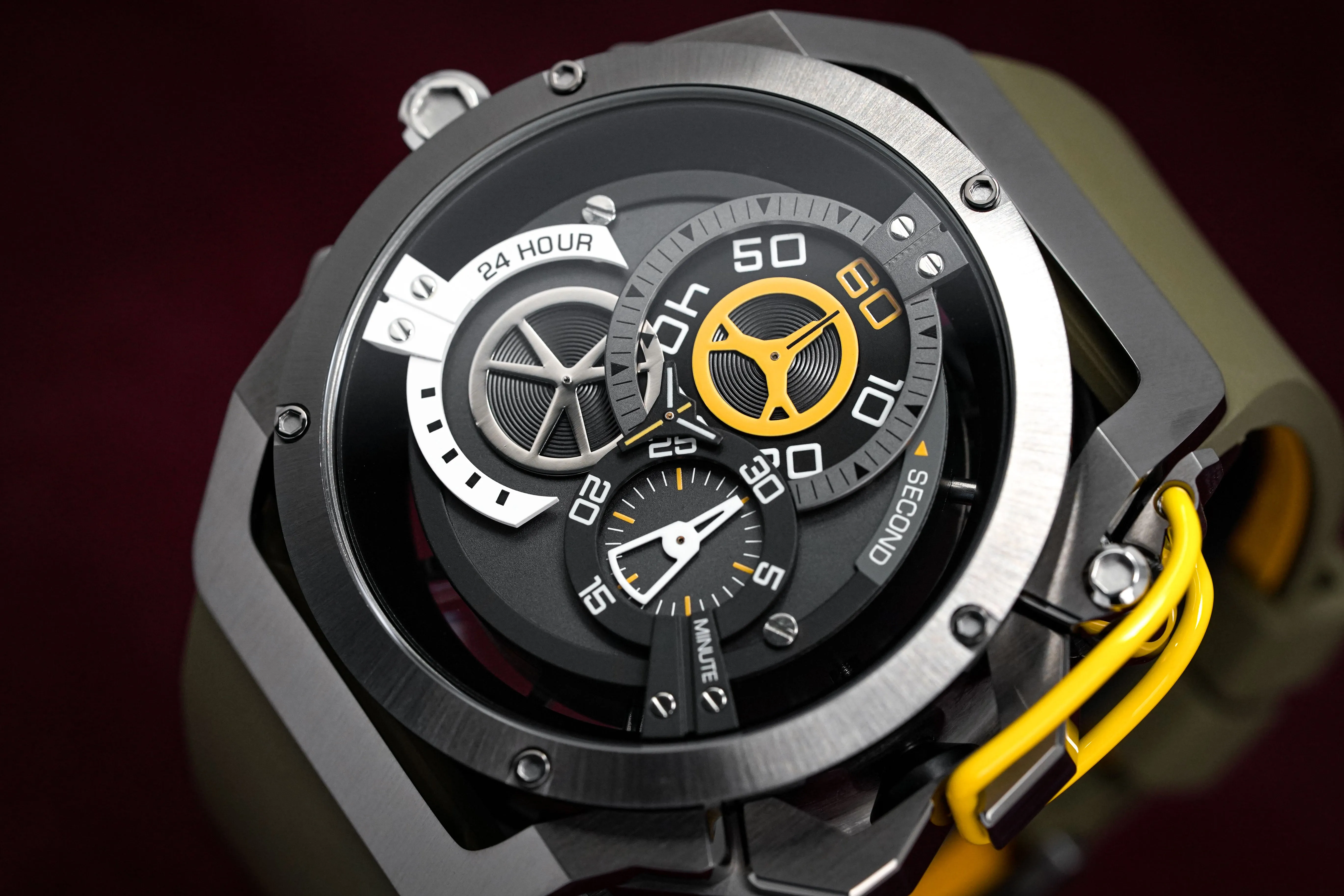 Mazzucato Reversible Watch RIM Khaki