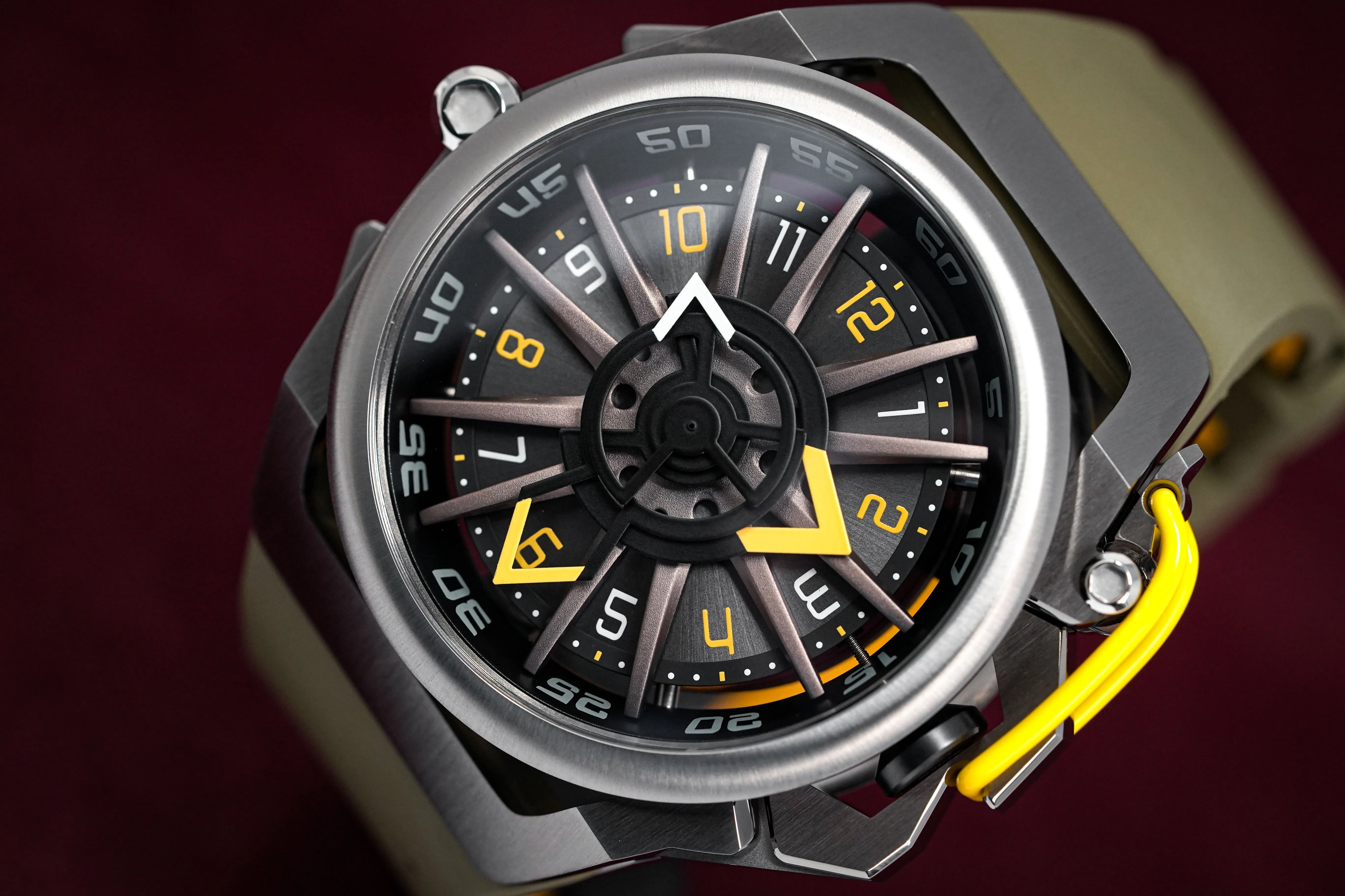 Mazzucato Reversible Watch RIM Khaki