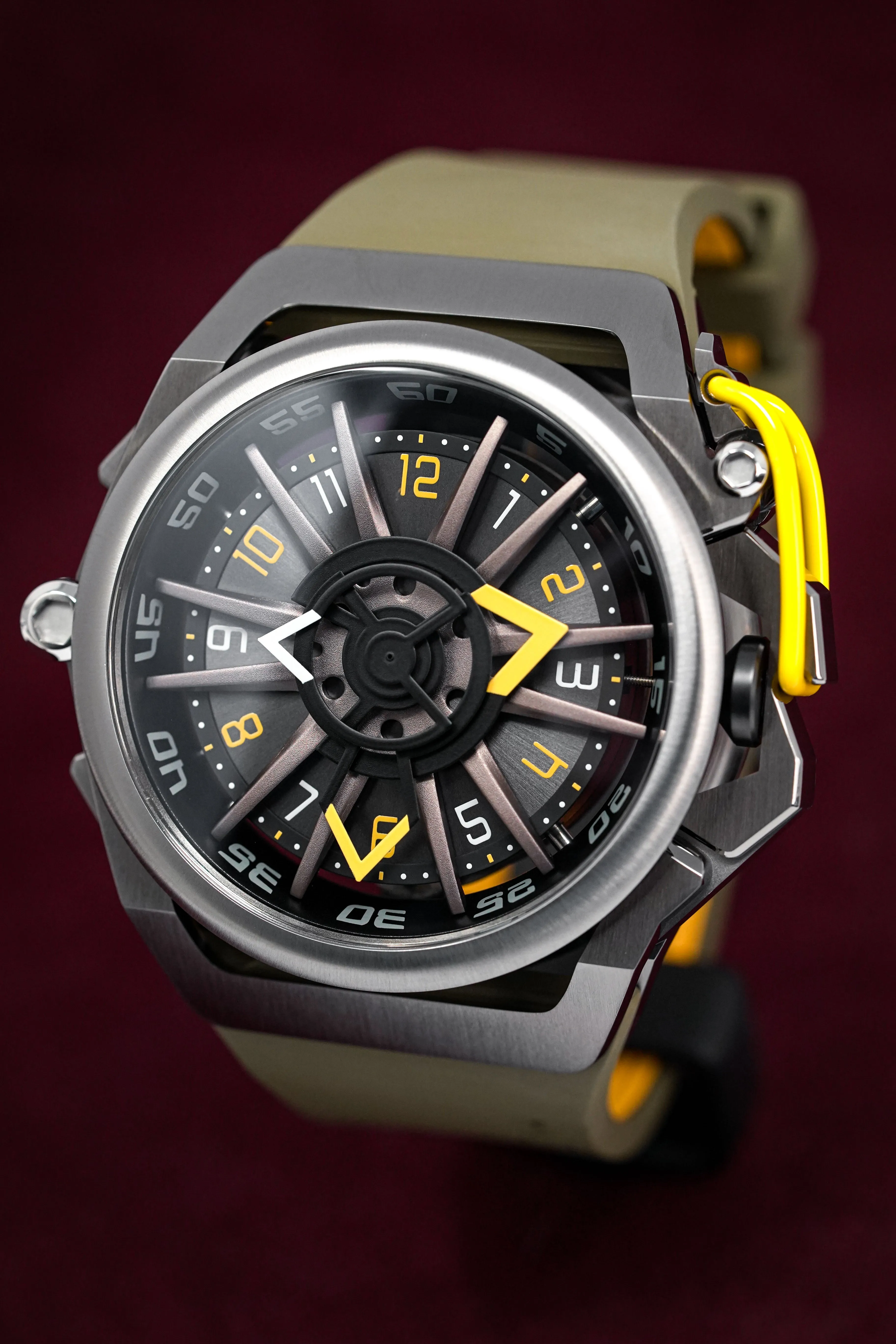 Mazzucato Reversible Watch RIM Khaki