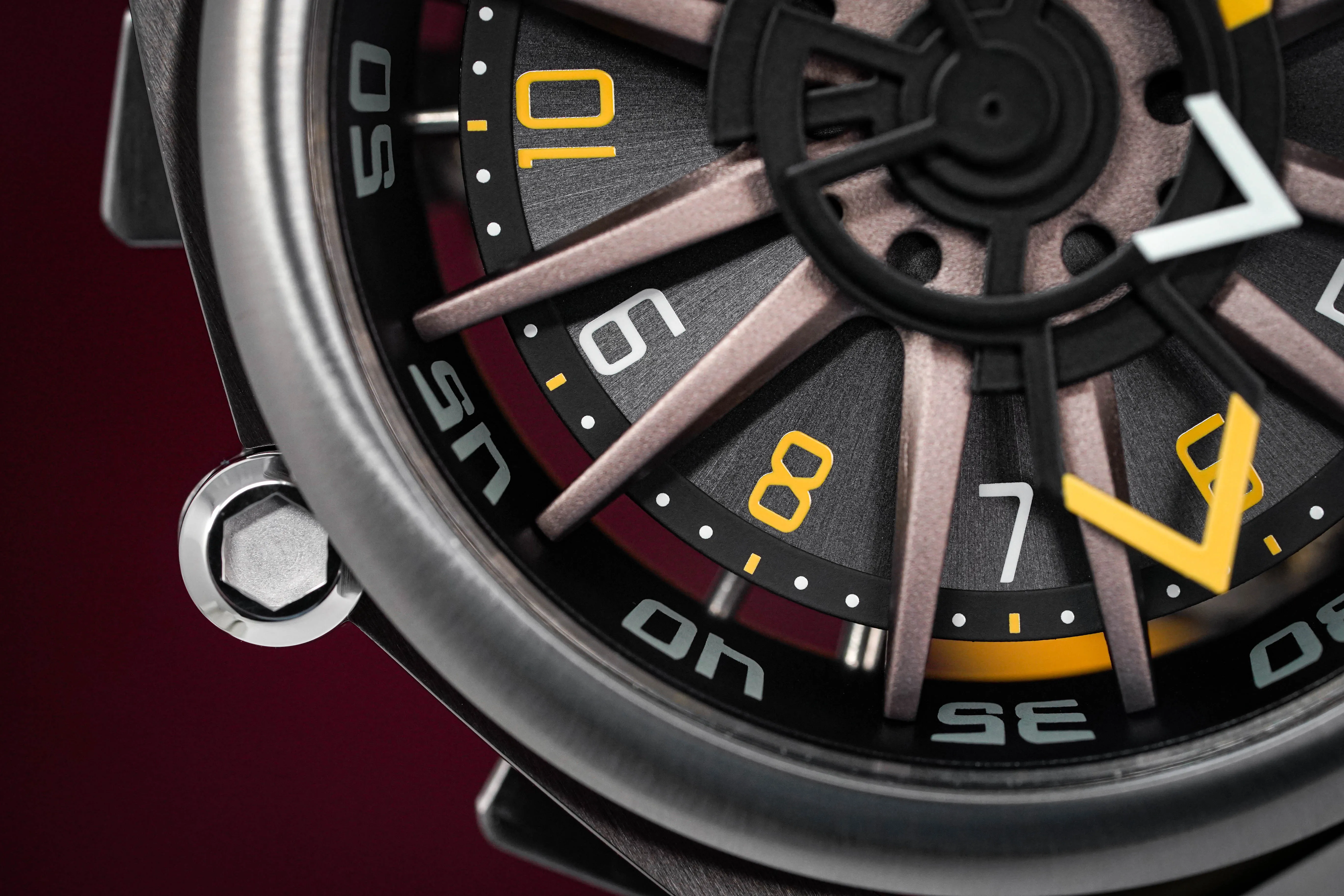 Mazzucato Reversible Watch RIM Khaki