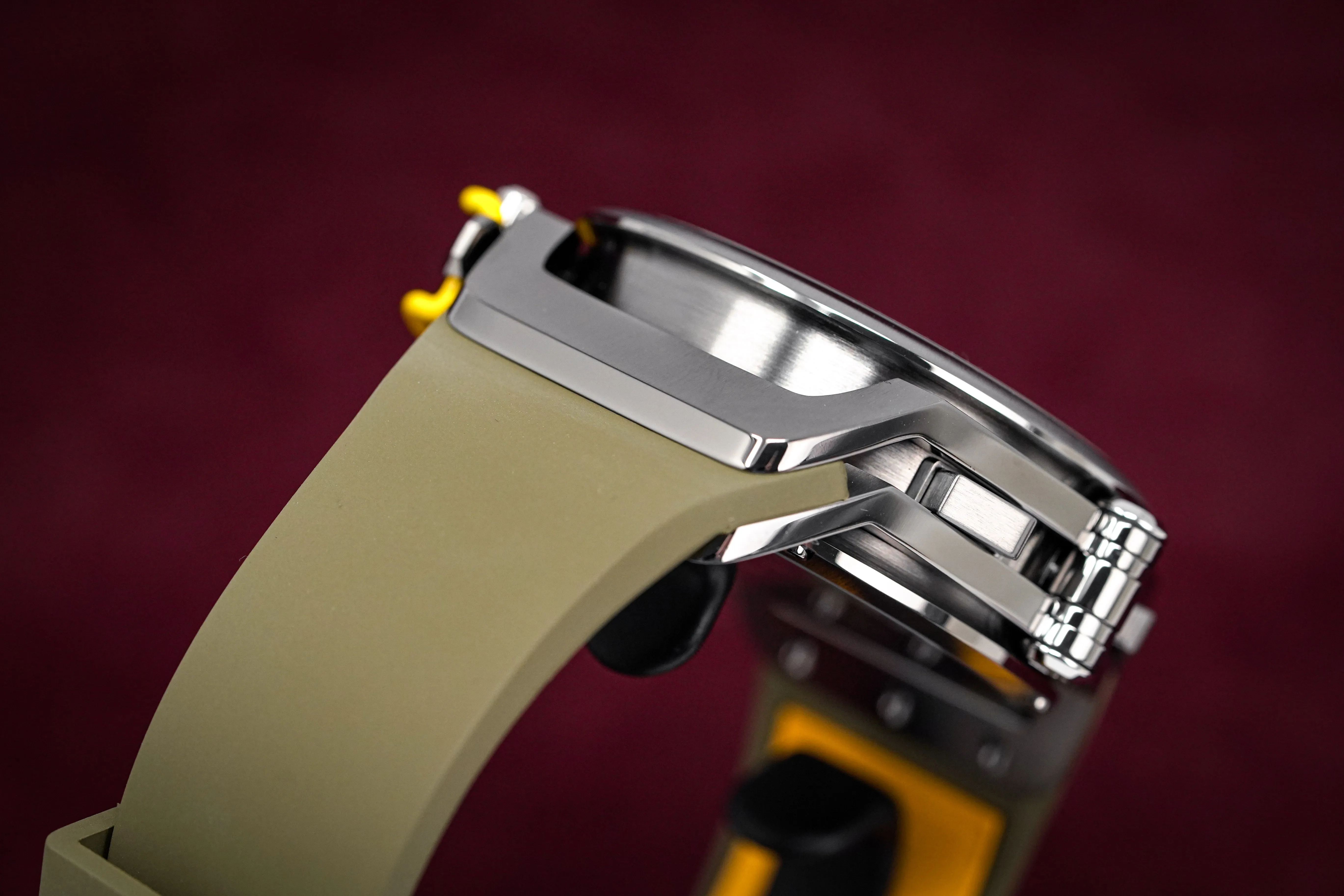 Mazzucato Reversible Watch RIM Khaki