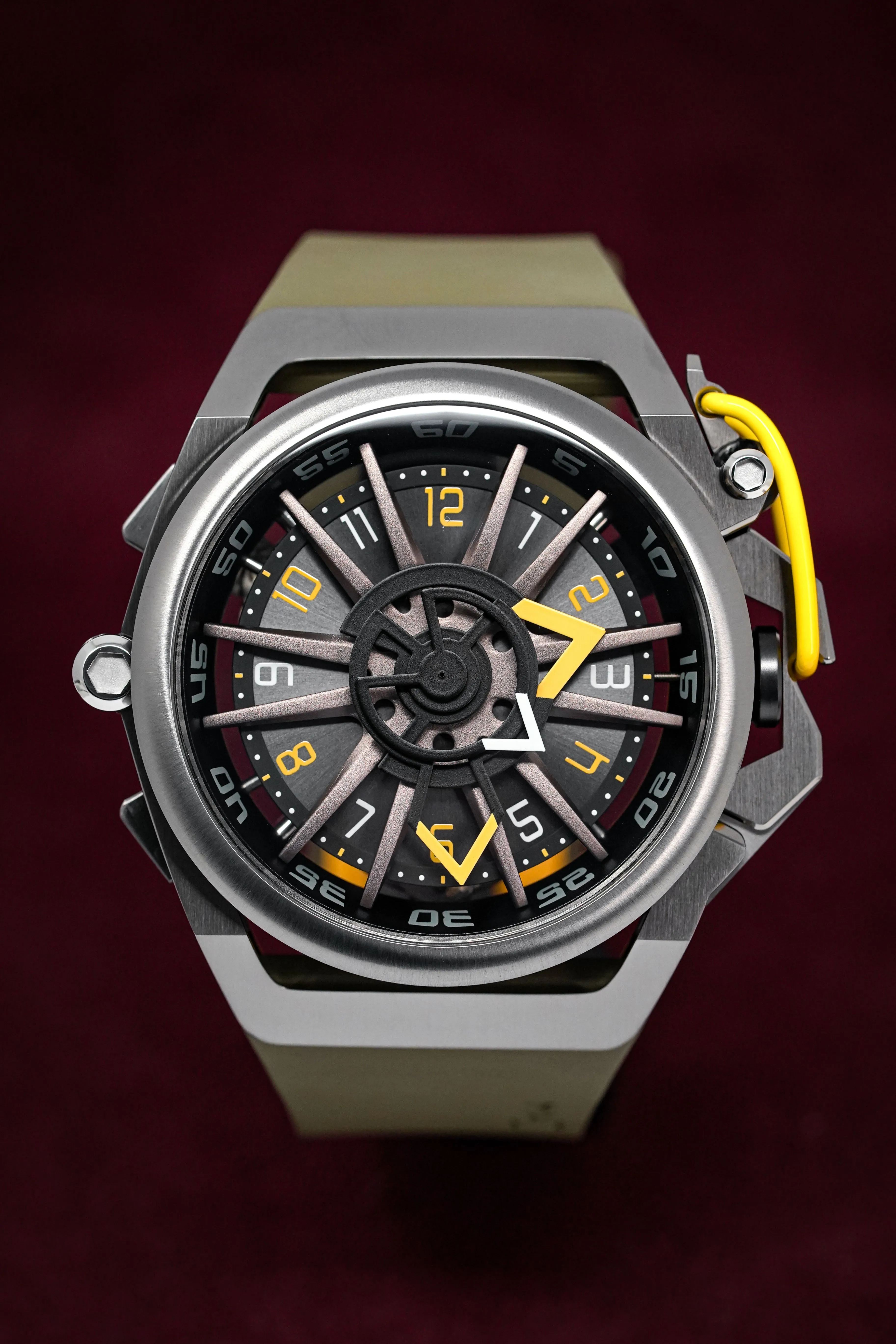 Mazzucato Reversible Watch RIM Khaki