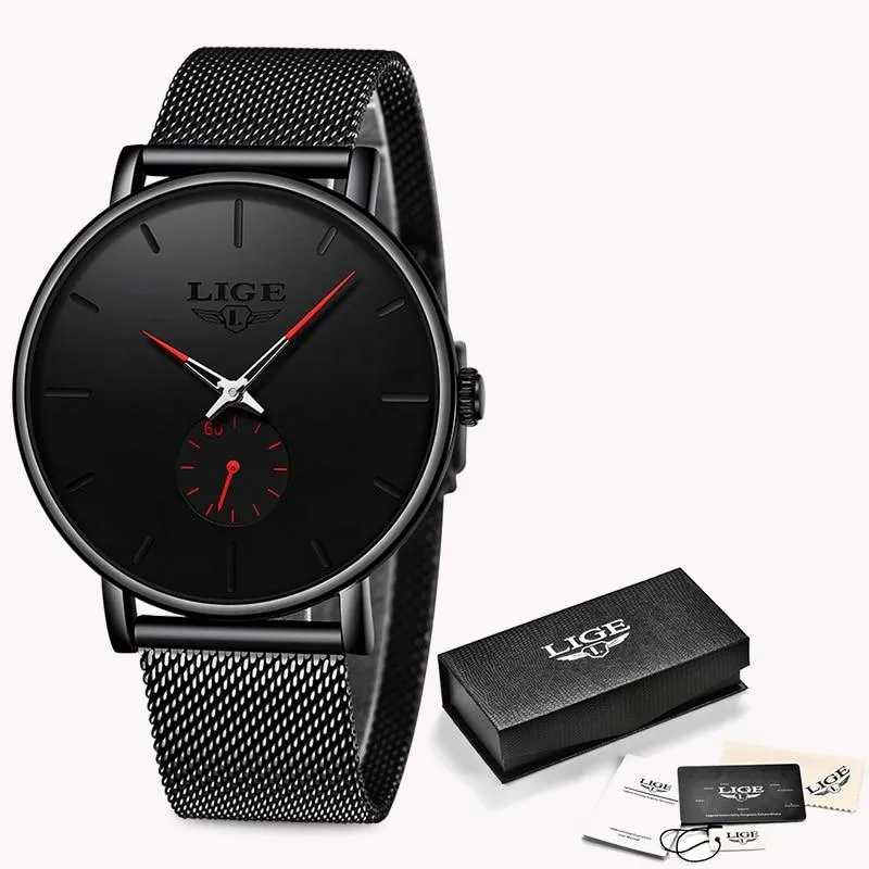 Men Top Brand Luxury Waterproof Casual Simple Quartz Watches