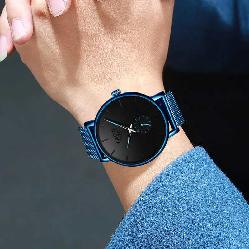 Men Top Brand Luxury Waterproof Casual Simple Quartz Watches
