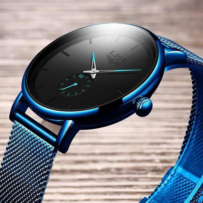 Men Top Brand Luxury Waterproof Casual Simple Quartz Watches