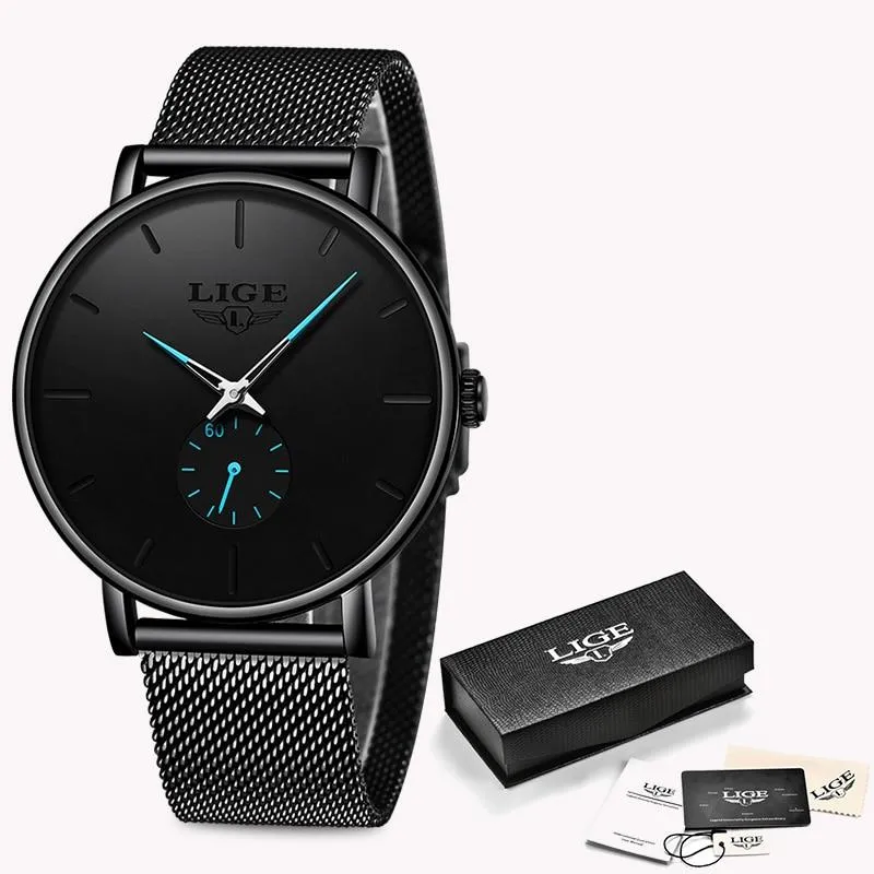 Men Top Brand Luxury Waterproof Casual Simple Quartz Watches