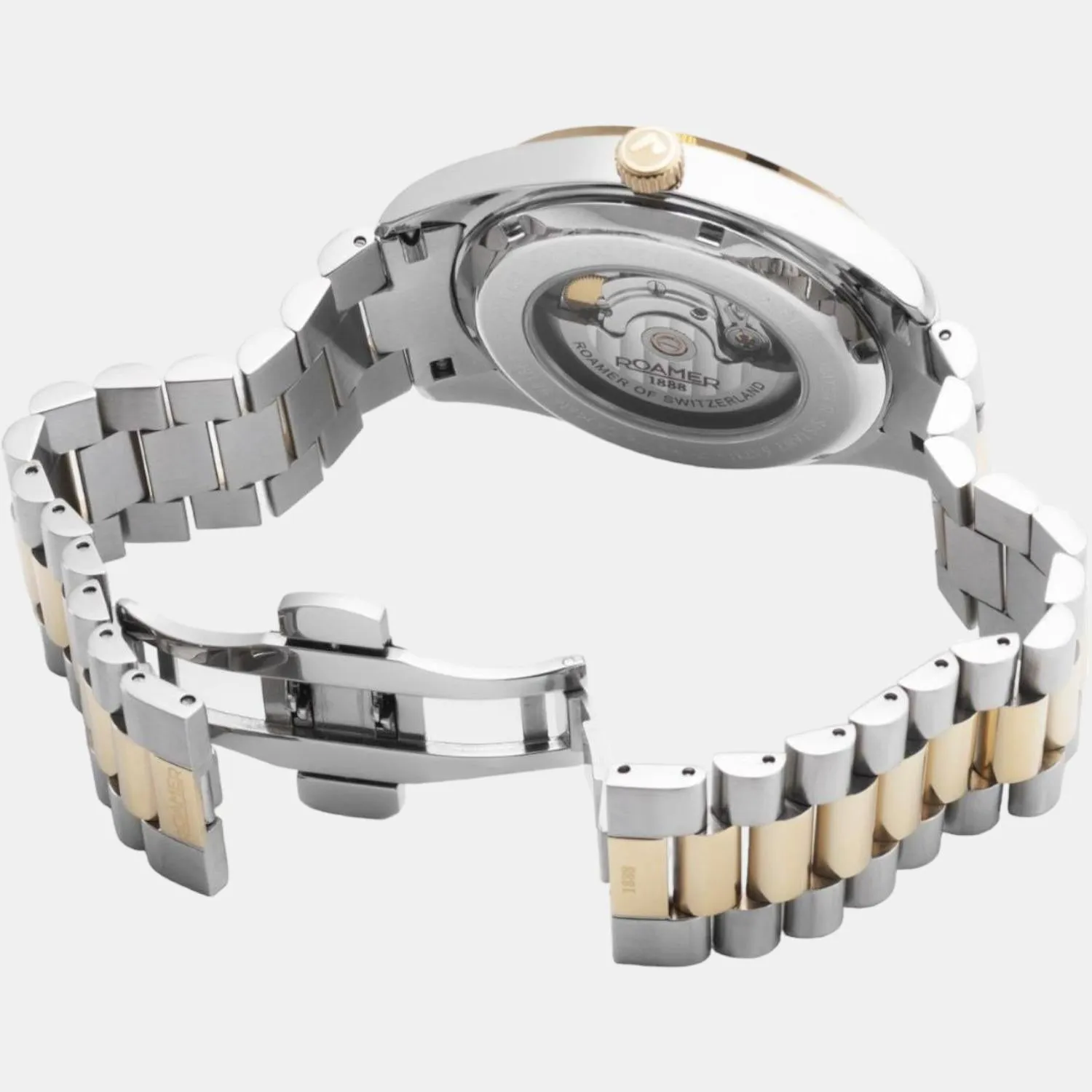 Men's Green Analog Stainless Steel Watch 981666 46 75 50