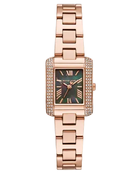 Michael Kors-Emery Three-Hand Rose Gold-Tone Stainless Steel Watch-MK4868-788796