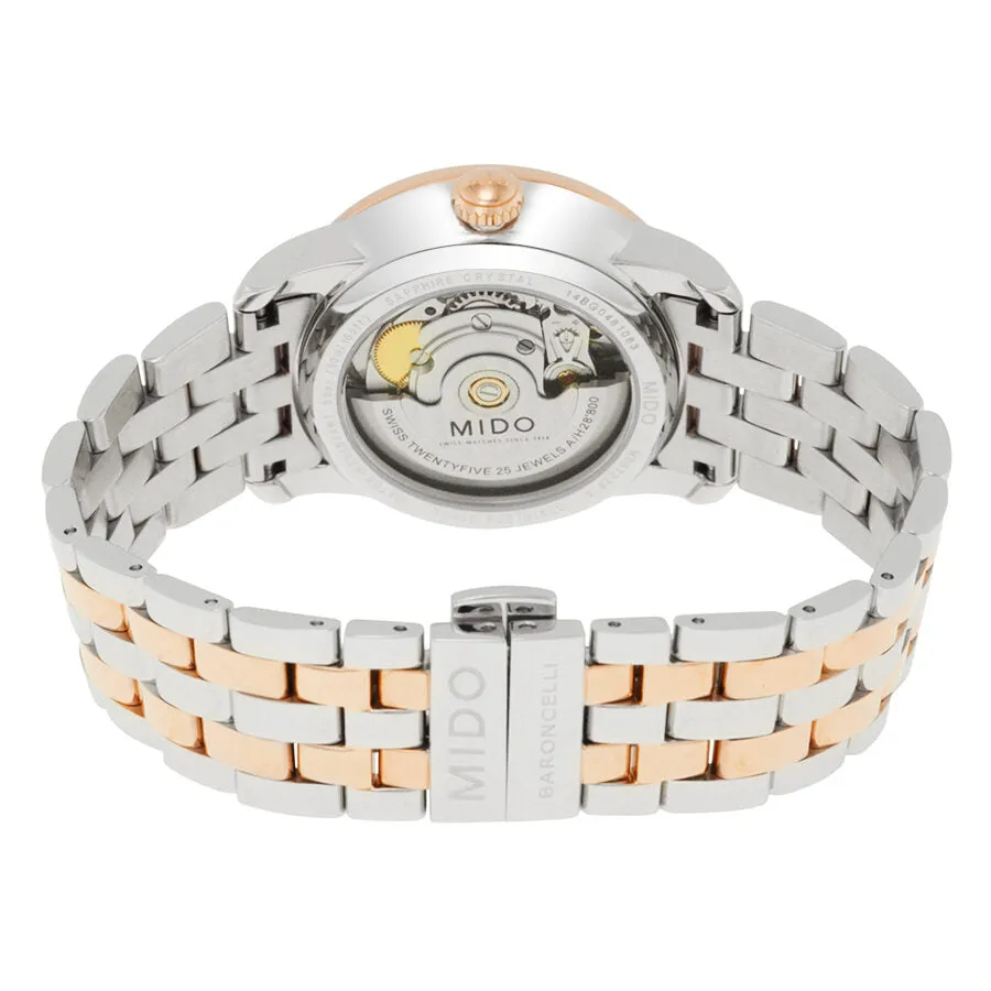 Mido Baroncelli II Automatic Ladies Watch M0072282203600