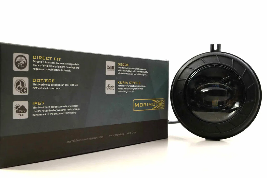 Morimoto Fog Lights Jeep Compass (2007-2009) XB LED - Black