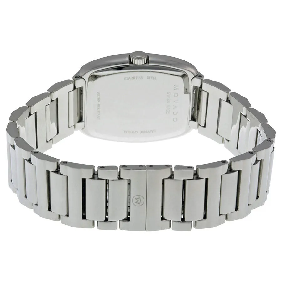 Movado Concerto White Mother of Pearl Stainless Steel Ladies Watch 0606547